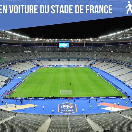 Le Nid Douillet Appartement Confortable A 5 Min Du Stade De France Et Proche De L'Aeroport Cdg แซงต์-เดอนี ภายนอก รูปภาพ